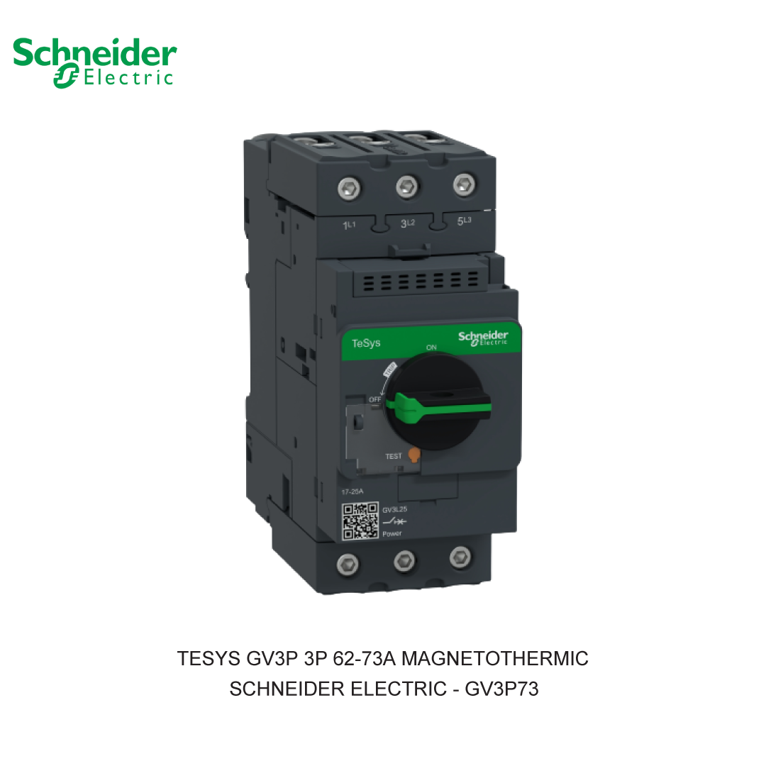TESYS GV3P 3P 62-73A MAGNETOTHERMIC