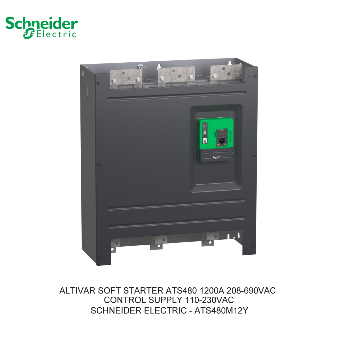 ALTIVAR SOFT STARTER ATS480 1200A 208-690VAC CONTROL SUPPLY 110-230VAC