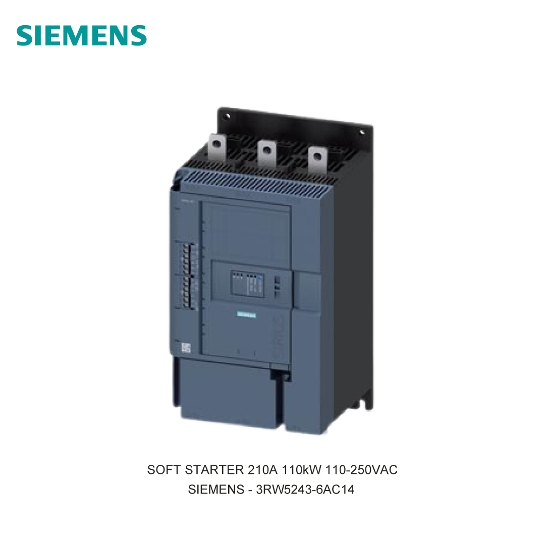 SOFT STARTER 210A 110kW 110-250VAC