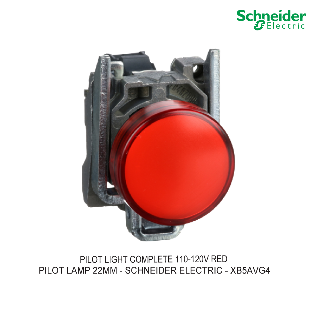 PILOT LIGHT COMPLETE 110-120V RED