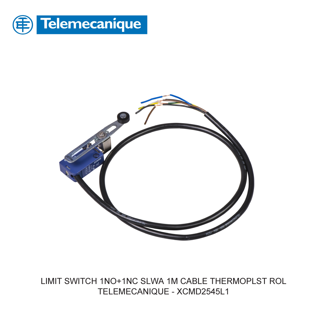 LIMIT SWITCH 1NO+1NC SLWA 1M CABLE THERMOPLST ROL