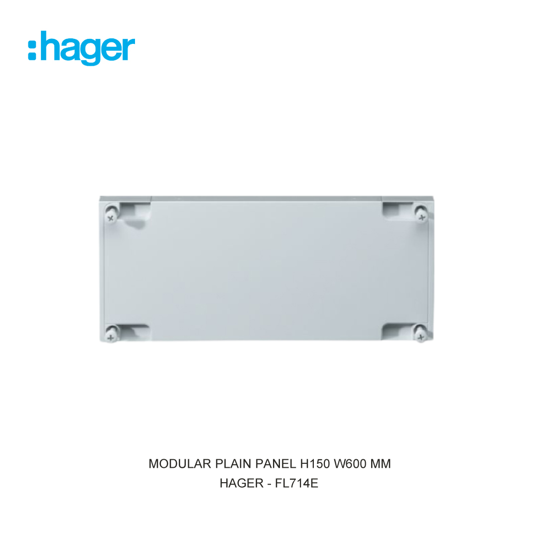 MODULAR PLAIN PANEL H150 W600 MM