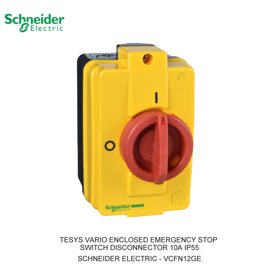 TESYS VARIO ENCLOSED EMERGENCY STOP SWITCH DISCONNECTOR 10A IP55