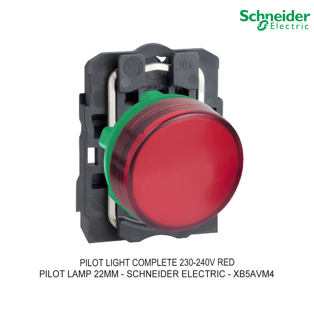PILOT LIGHT COMPLETE 230-240V RED