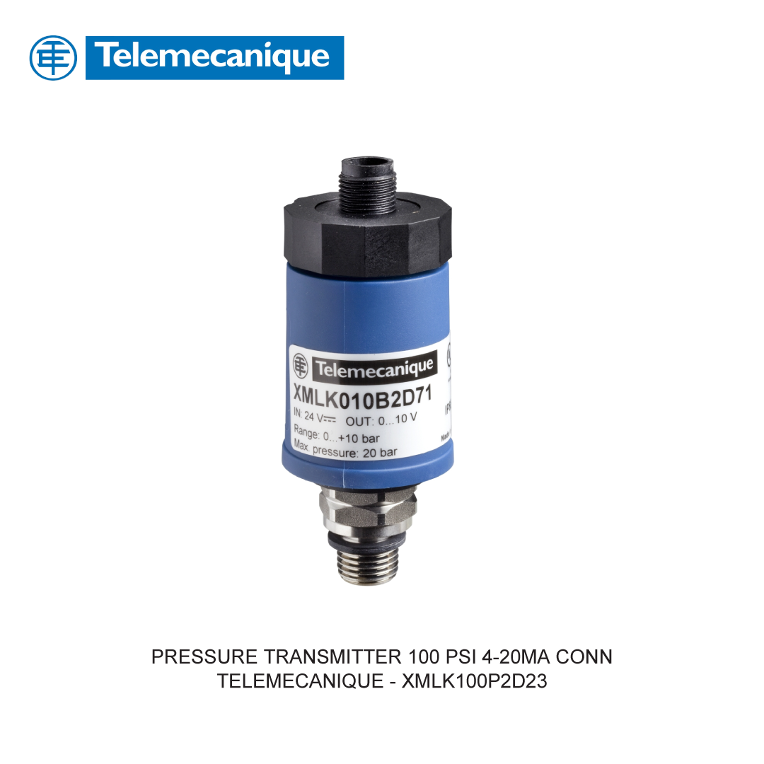 PRESSURE TRANSMITTER 100 PSI 4-20MA CONN