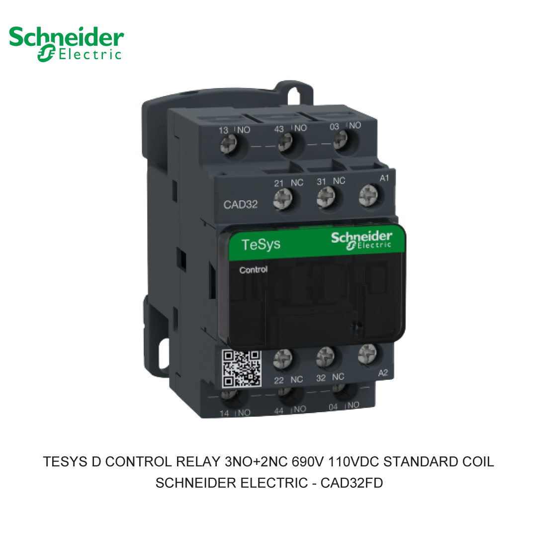 TESYS D CONTROL RELAY 3NO+2NC 690V 110VDC STANDARD COIL