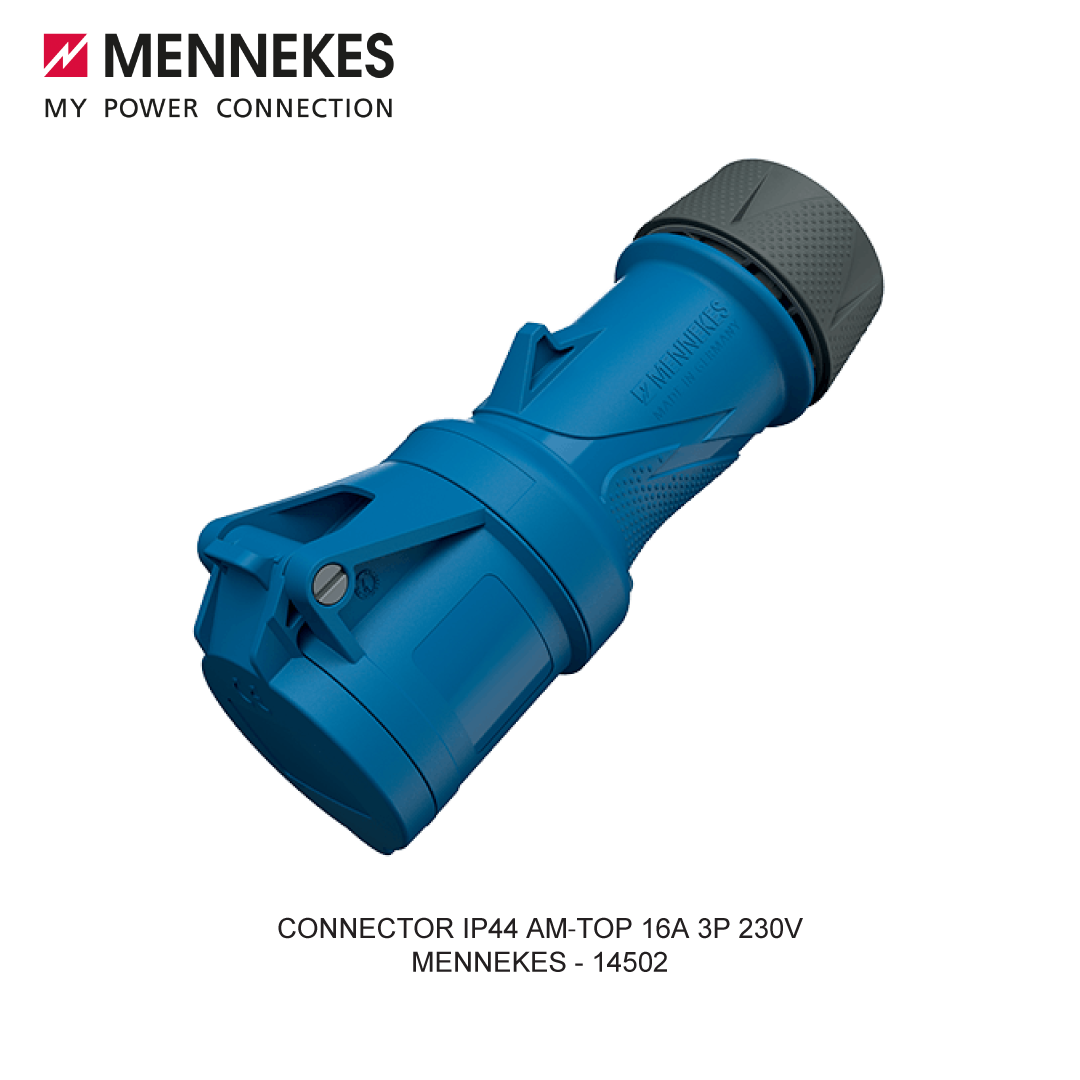 CONNECTOR IP44 AM-TOP 16A 3P 230V