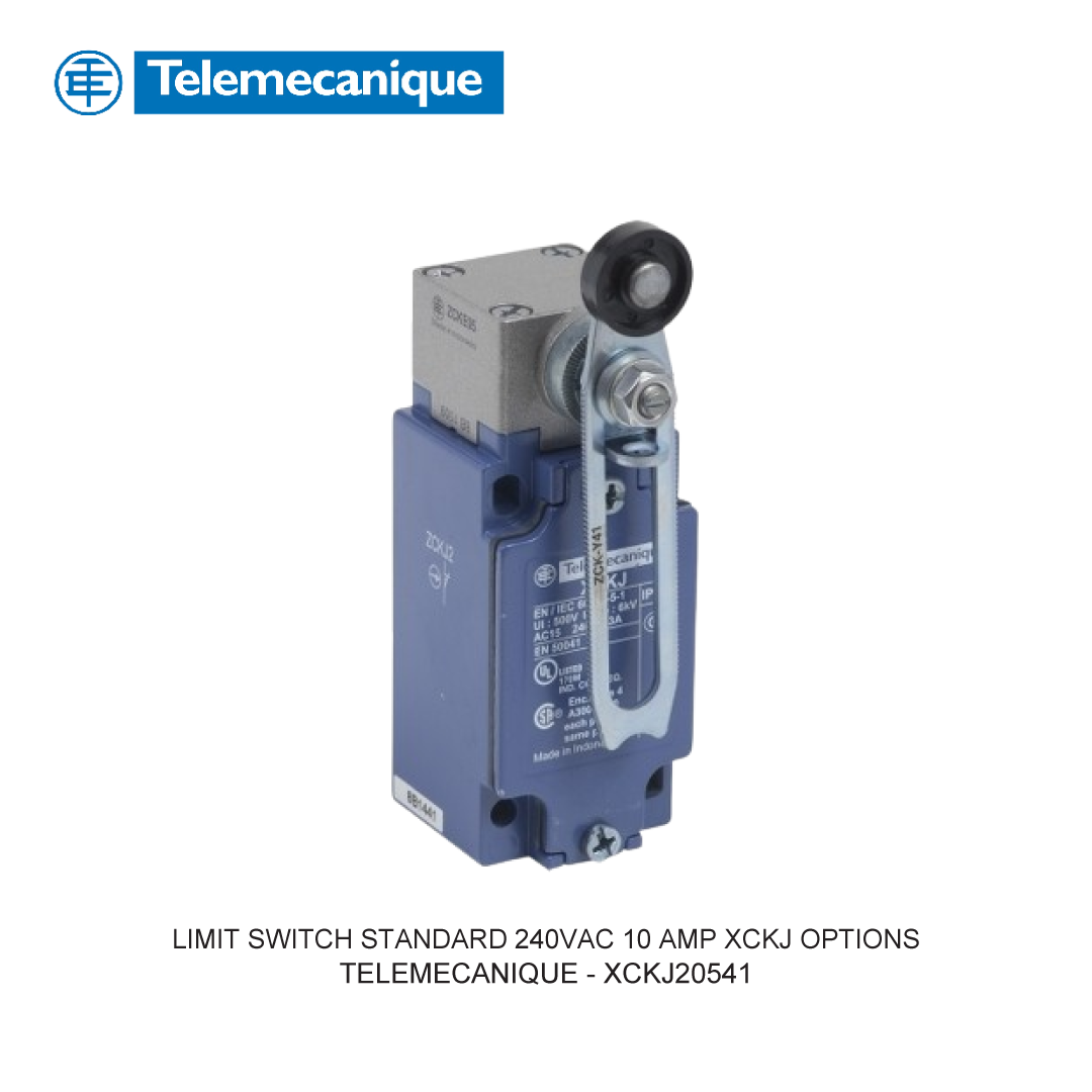 LIMIT SWITCH STANDARD 240VAC 10 AMP XCKJ OPTIONS