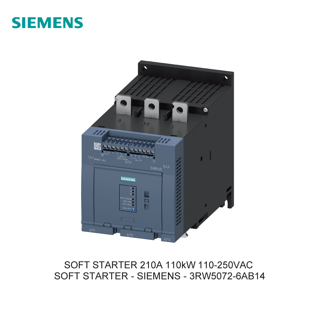 SOFT STARTER 210A 110kW 110-250VAC
