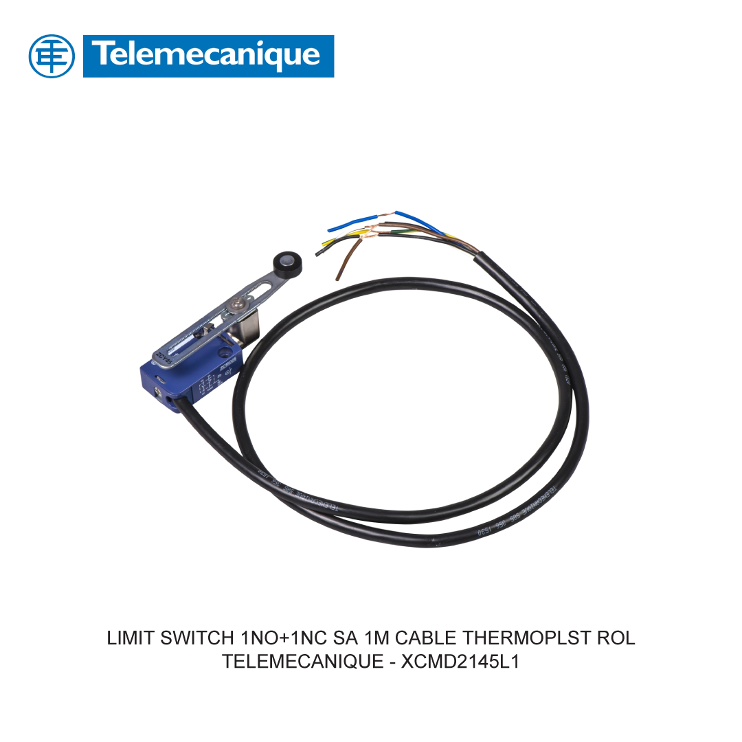 LIMIT SWITCH 1NO+1NC SA 1M CABLE THERMOPLST ROL