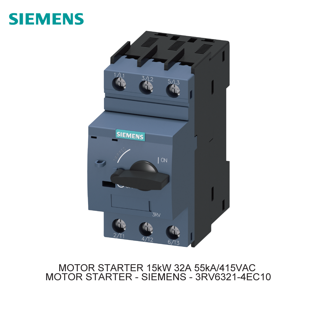 MOTOR STARTER 15kW 32A 55kA/415VAC