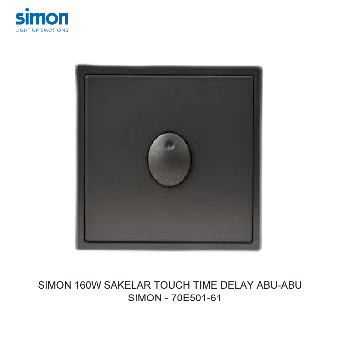 SIMON i7 160W TOUCH TIME DELAY SWITCH MODULE GREY