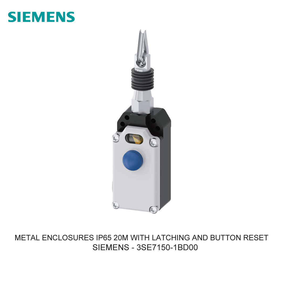 METAL ENCLOSURES IP65 20M WITH LATCHING AND BUTTON RESET