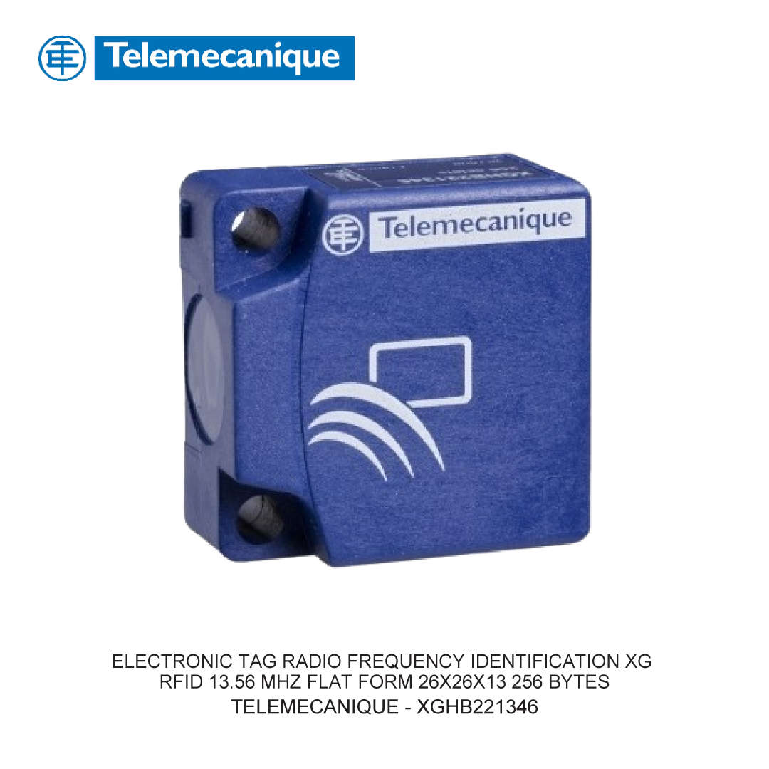 ELECTRONIC TAG RADIO FREQUENCY IDENTIFICATION XG RFID 13.56 MHZ FLAT FORM 26X26X13 256 BYTES
