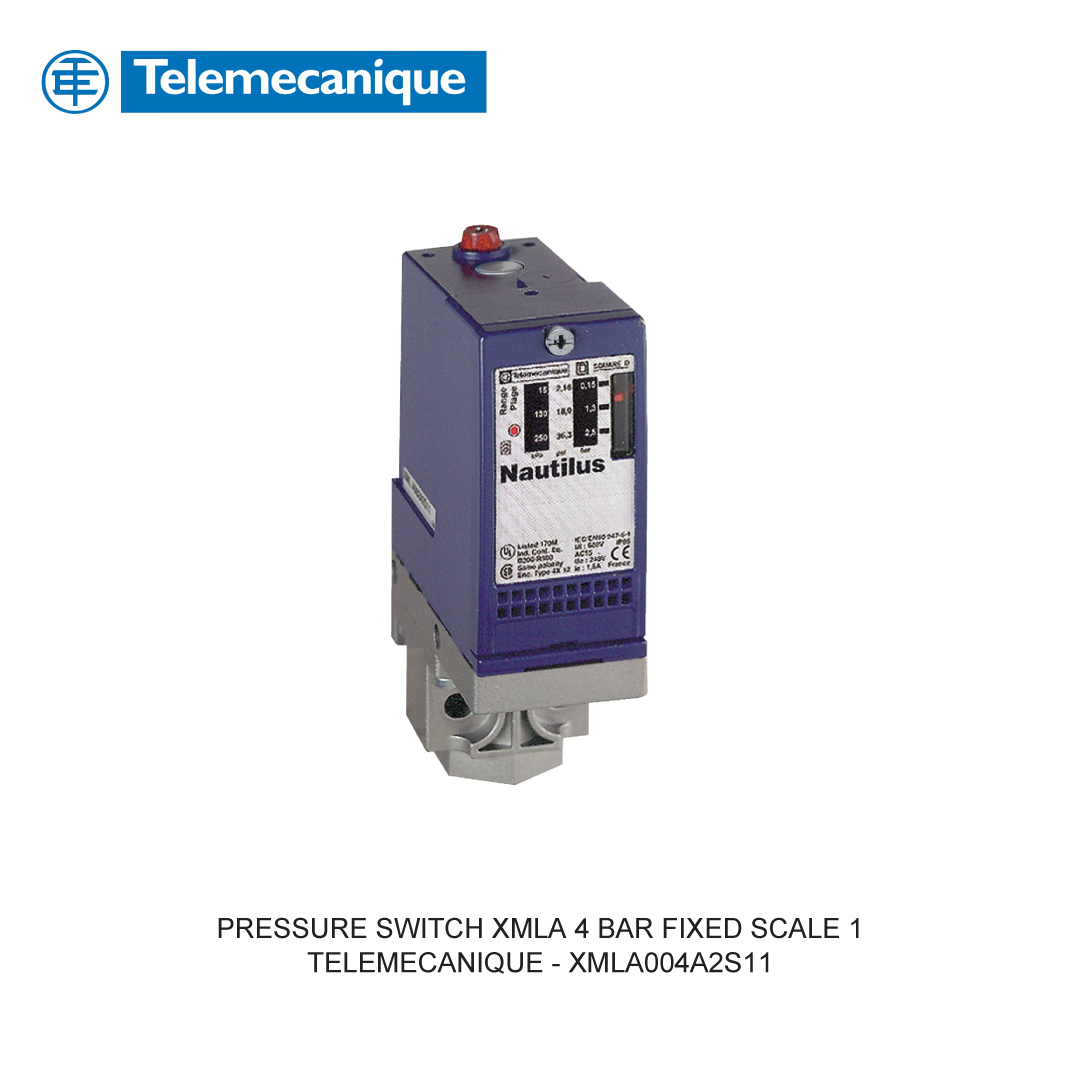 PRESSURE SWITCH XMLA 4 BAR FIXED SCALE 1