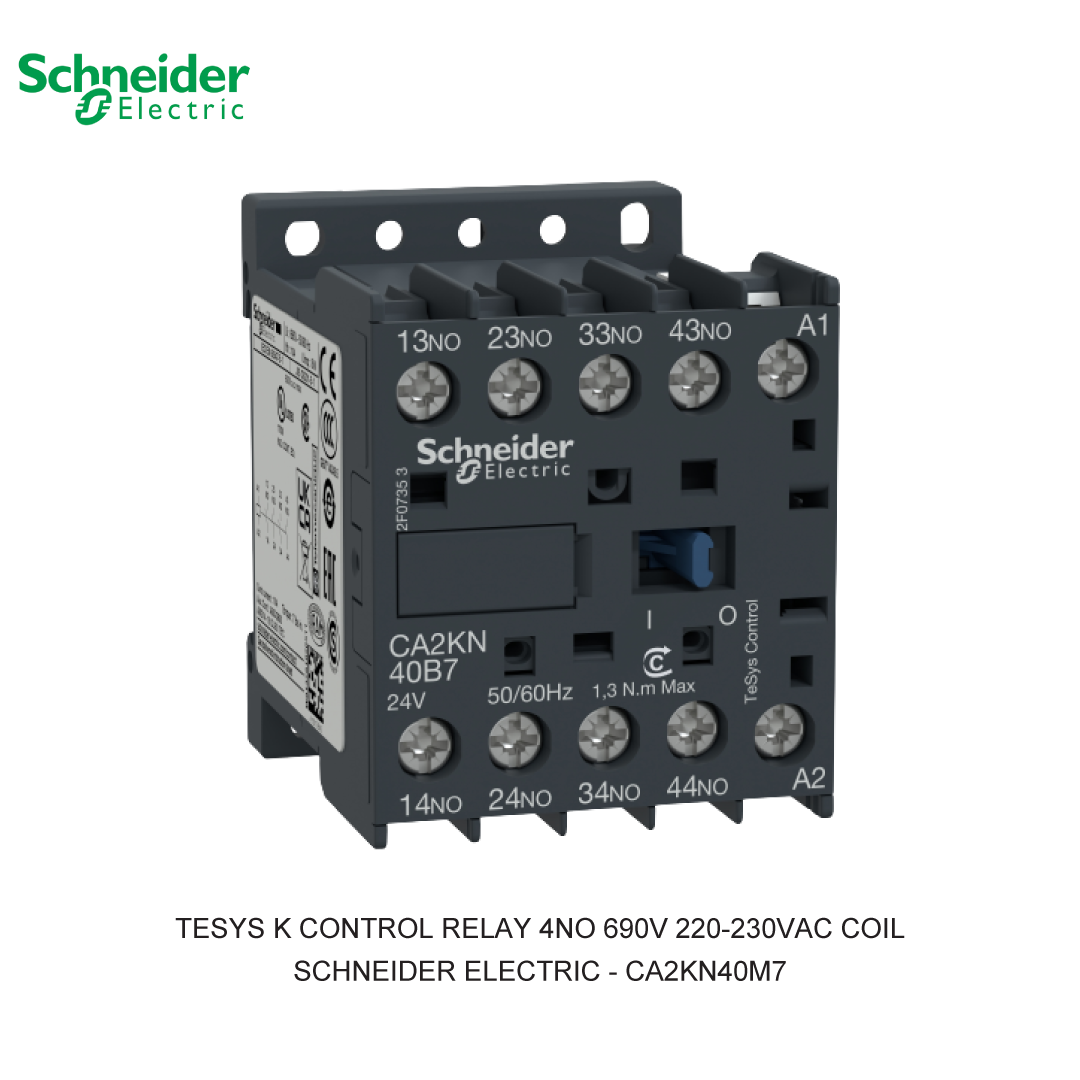 TESYS K CONTROL RELAY 4NO 690V 220-230VAC COIL