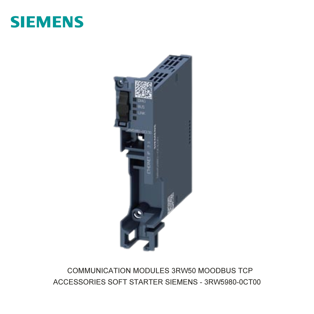 COMMUNICATION MODULES 3RW50 MOODBUS TCP