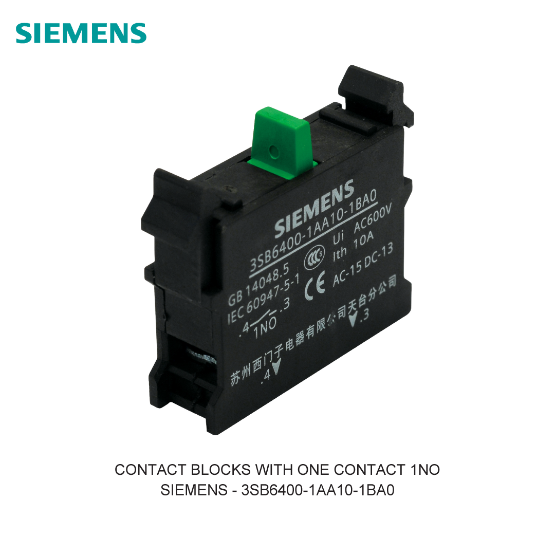 CONTACT BLOCKS WITH ONE CONTACT 1NO