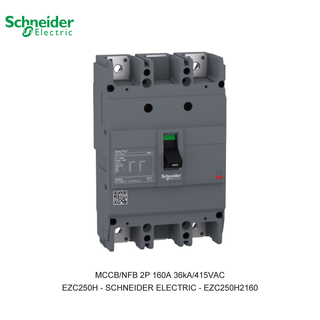 MCCB/NFB 2P 160A 36KA/415VAC | ListrikKita.com