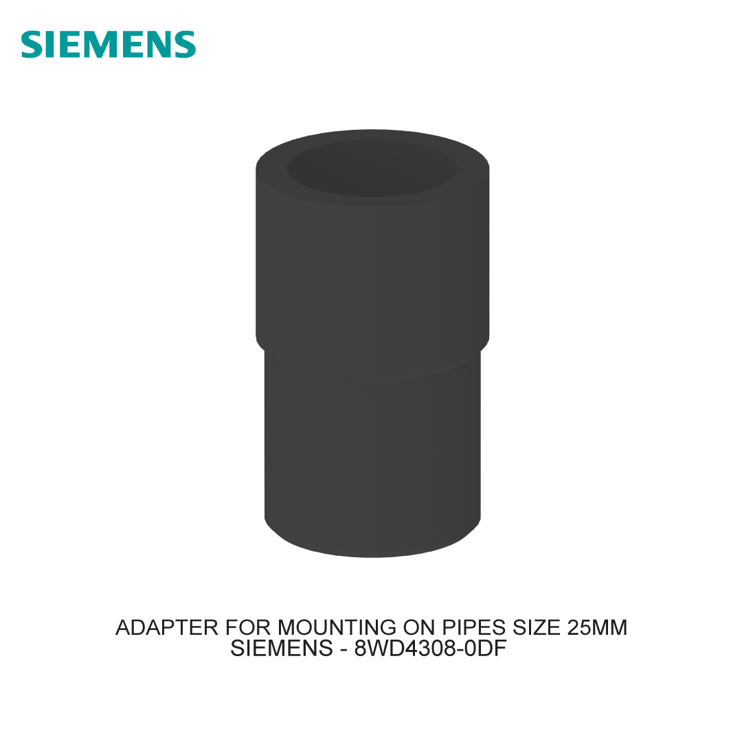 ADAPTER FOR MOUNTING ON PIPES SIZE 25MM