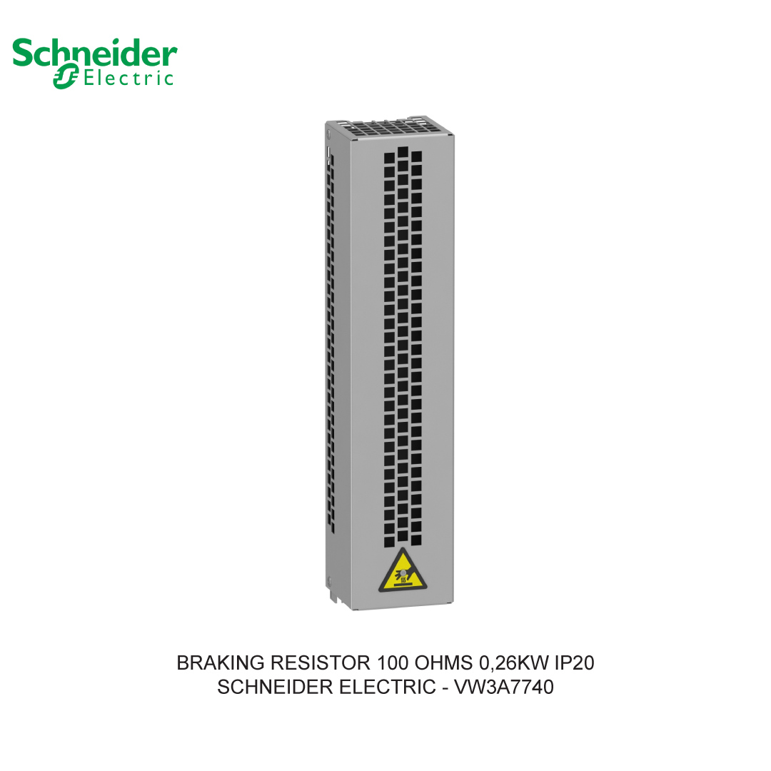 BRAKING RESISTOR 100 OHMS 0,26KW IP20