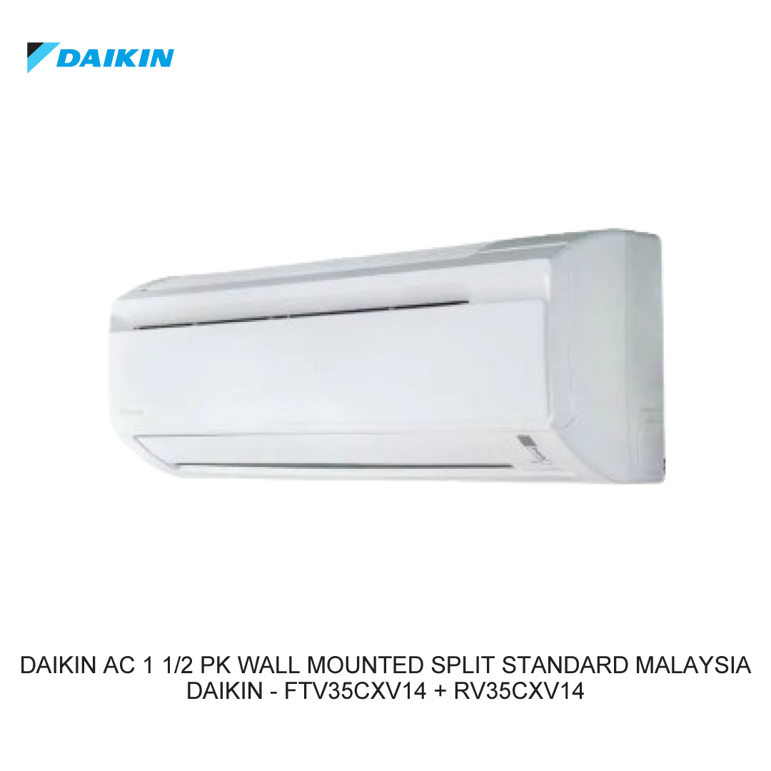 DAIKIN AC 1 1/2 PK WALL MOUNTED SPLIT STANDARD MALAYSIA