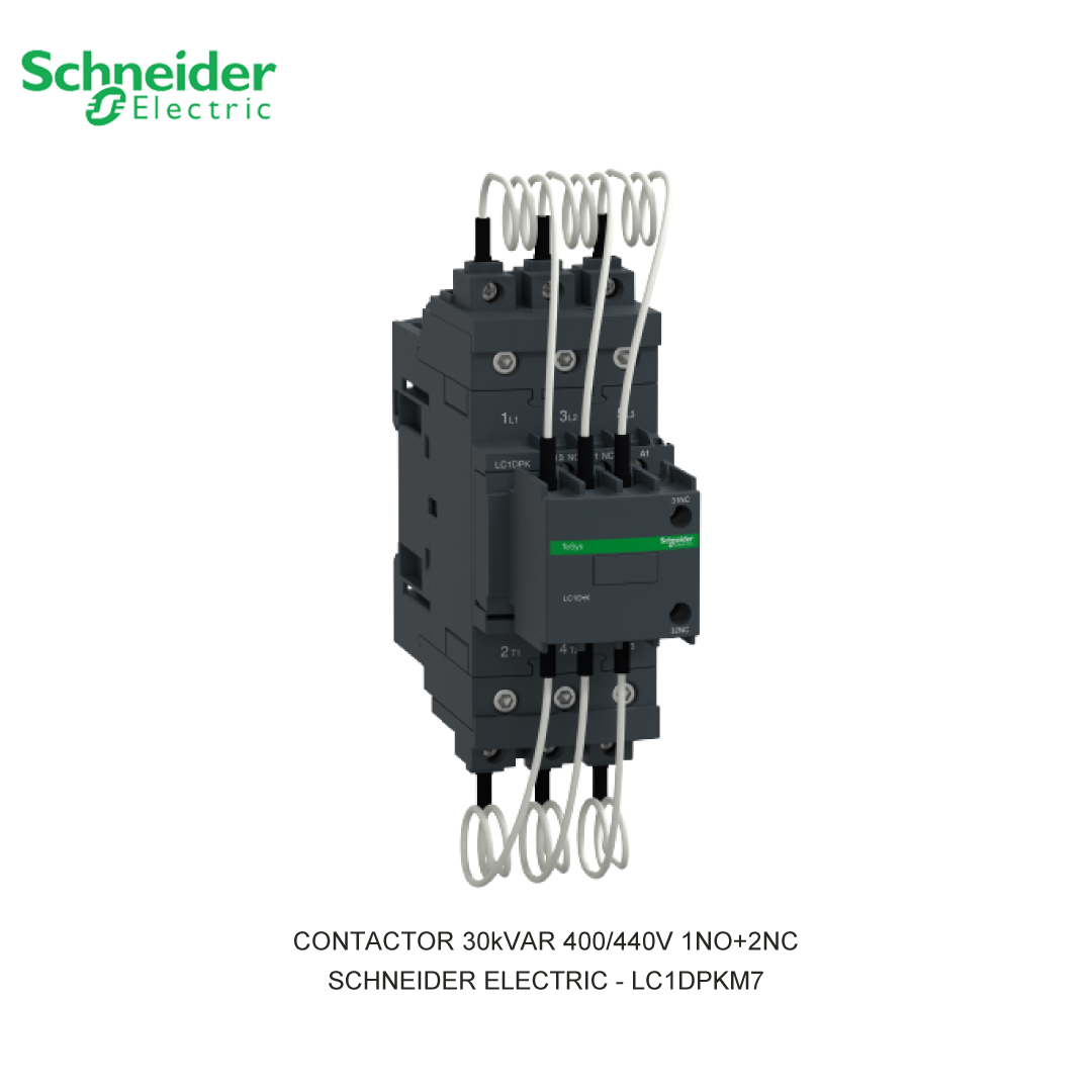 CONTACTOR 30kVAR 400/440V 1NO+2NC