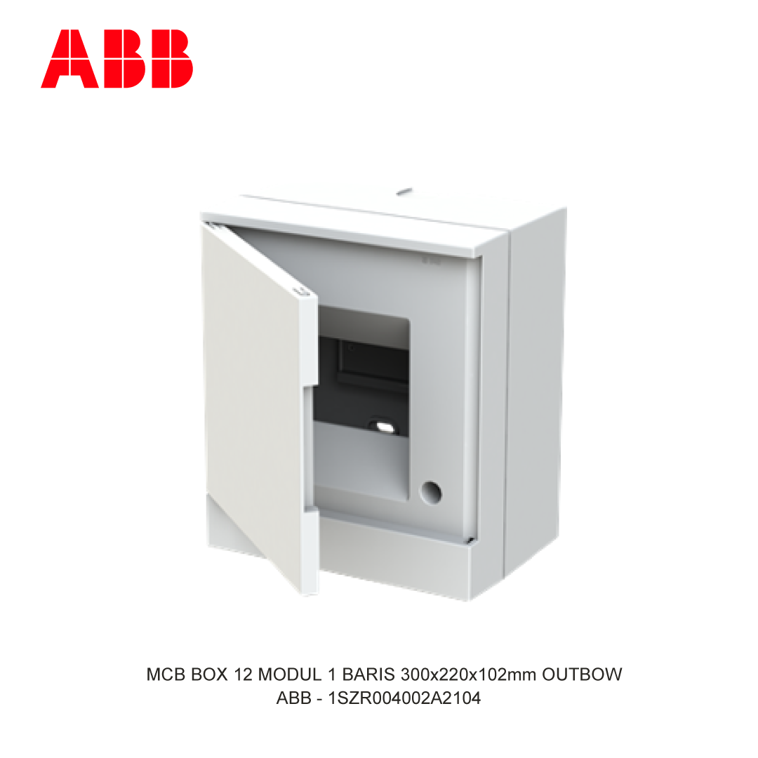 MCB BOX 12 MODUL 1 BARIS 300x220x102mm OUTBOW