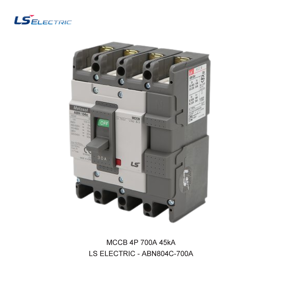MCCB 4P 700A 45kA