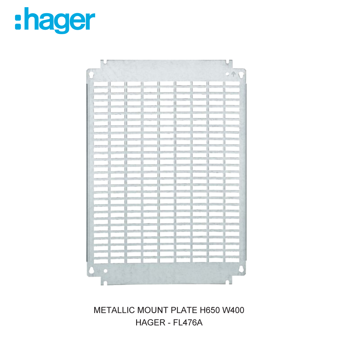 METALLIC MOUNT PLATE H650 W400