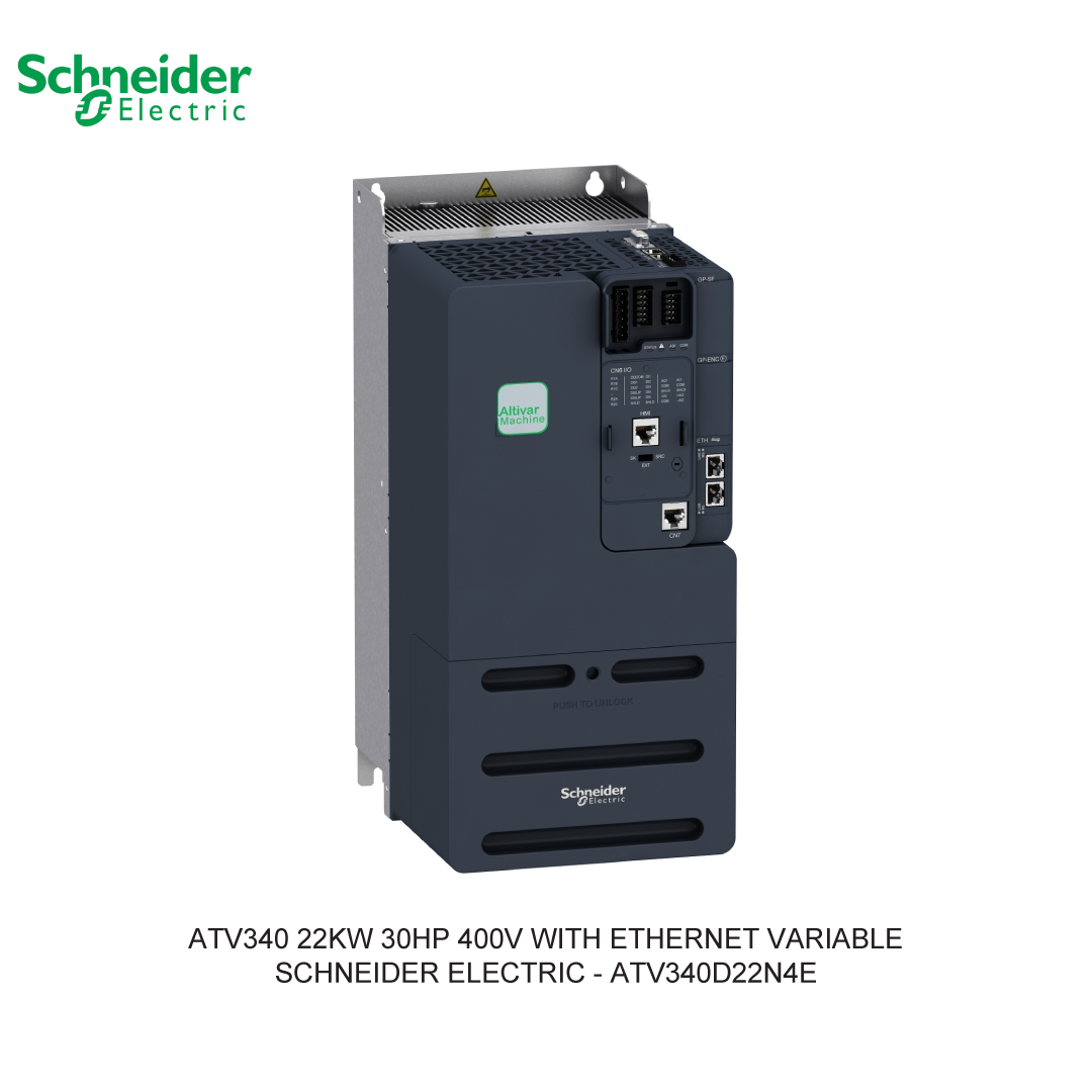ATV340 22KW 30HP 400V WITH ETHERNET VARIABLE
