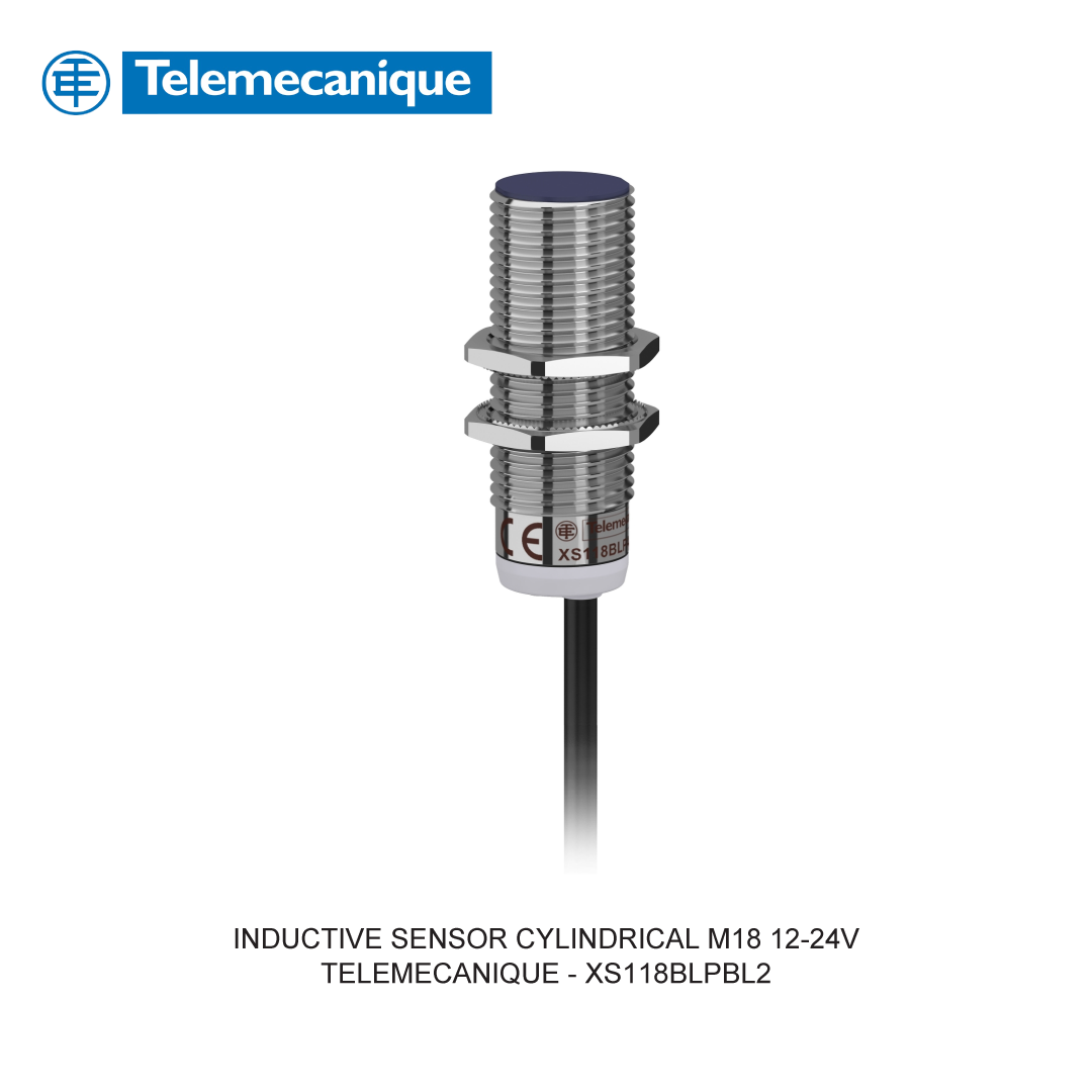 INDUCTIVE SENSOR CYLINDRICAL M18 12-24V