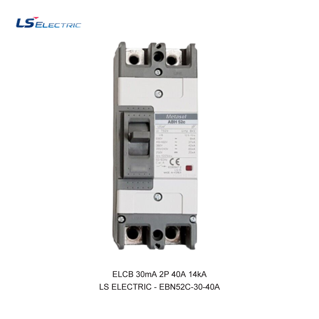 ELCB 30mA 2P 40A 14kA