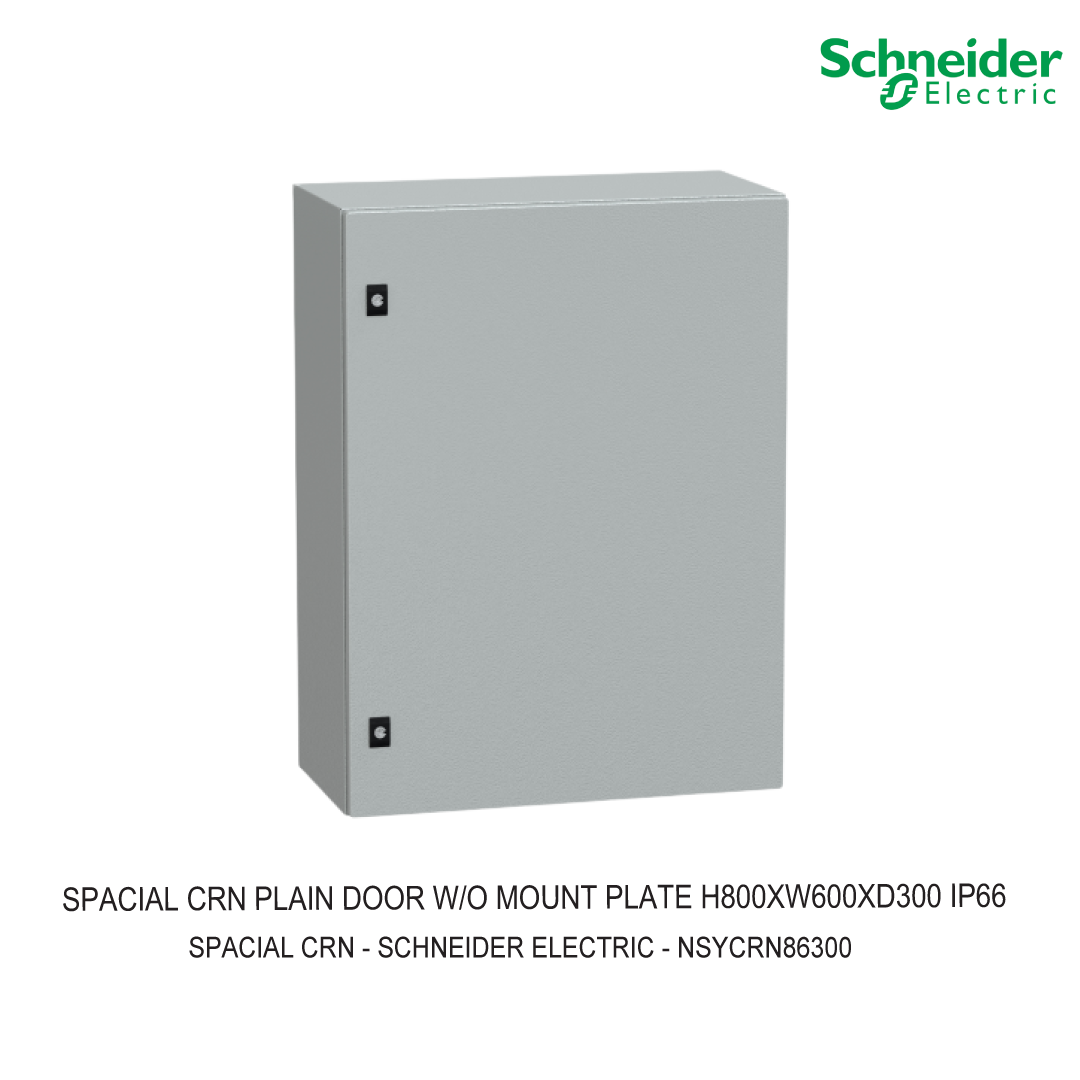 SPACIAL CRN PLAIN DOOR W/O MOUNT PLATE H800XW600XD300 IP66 IK10 RAL7035