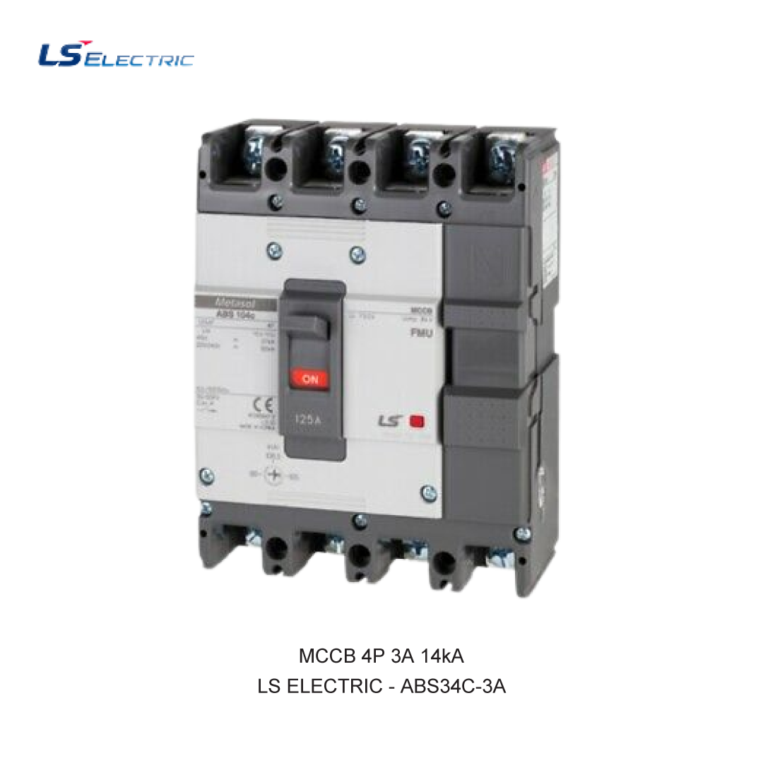 MCCB 4P 3A 14kA
