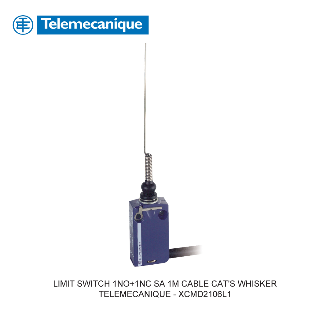 LIMIT SWITCH 1NO+1NC SA 1M CABLE CAT'S WHISKER