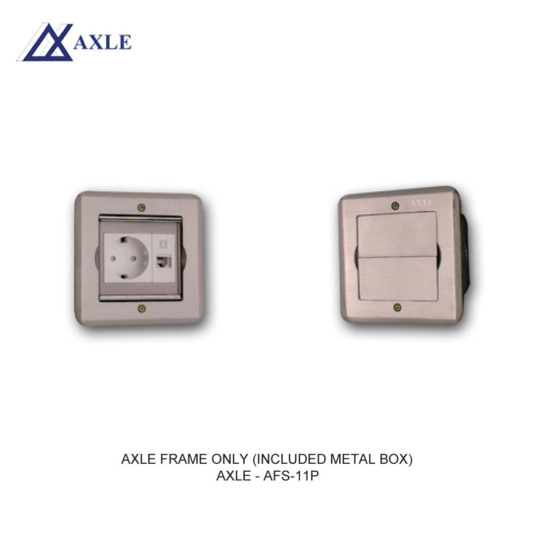 AXLE FRAME ONLY (INCLUDED METAL BOX)