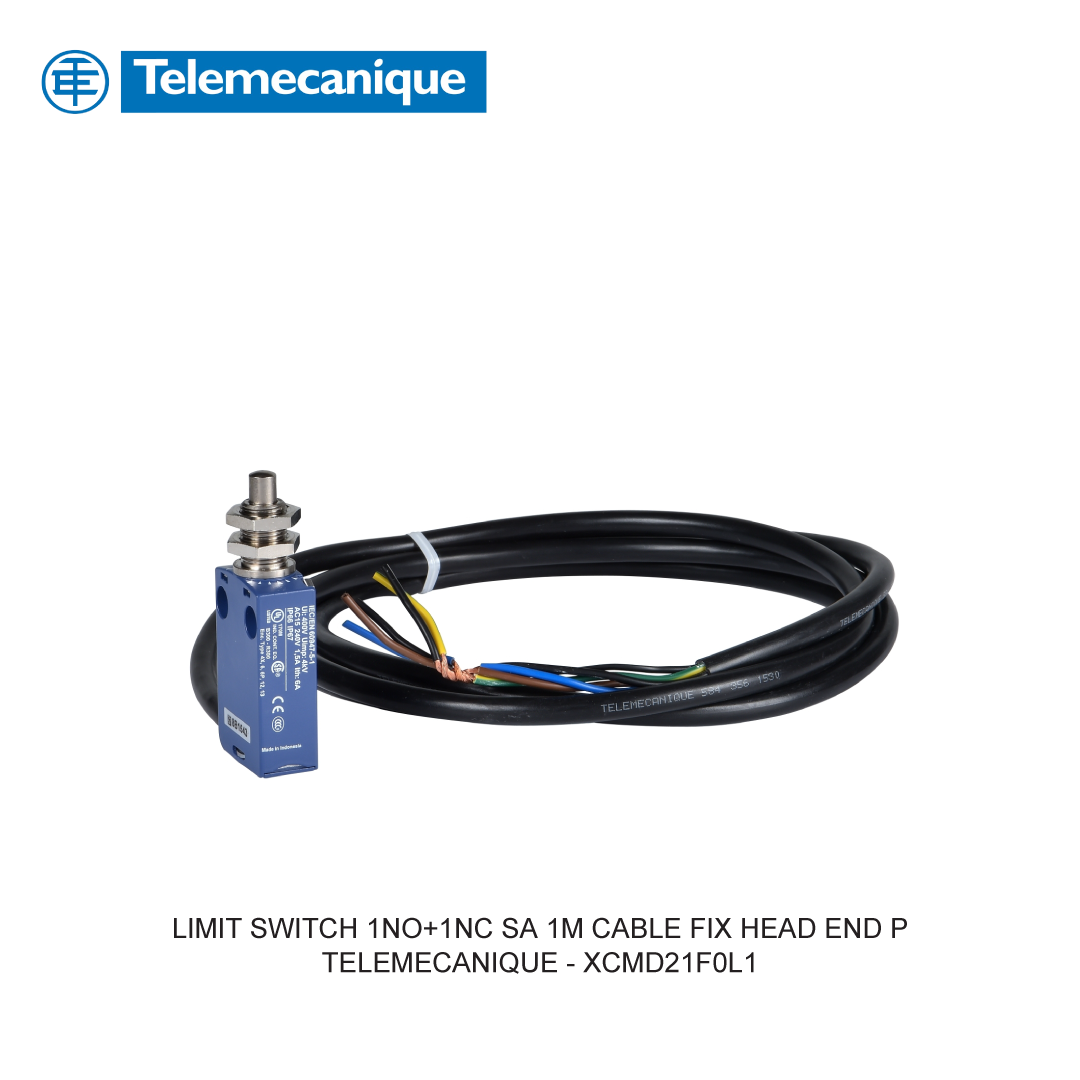 LIMIT SWITCH 1NO+1NC SA 1M CABLE FIX HEAD END P