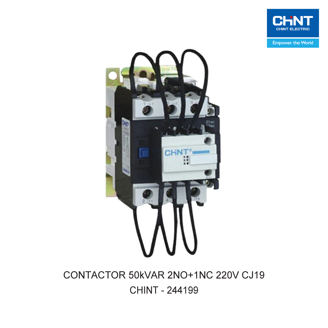 CONTACTOR 50kVAR 2NO+1NC 220V CJ19