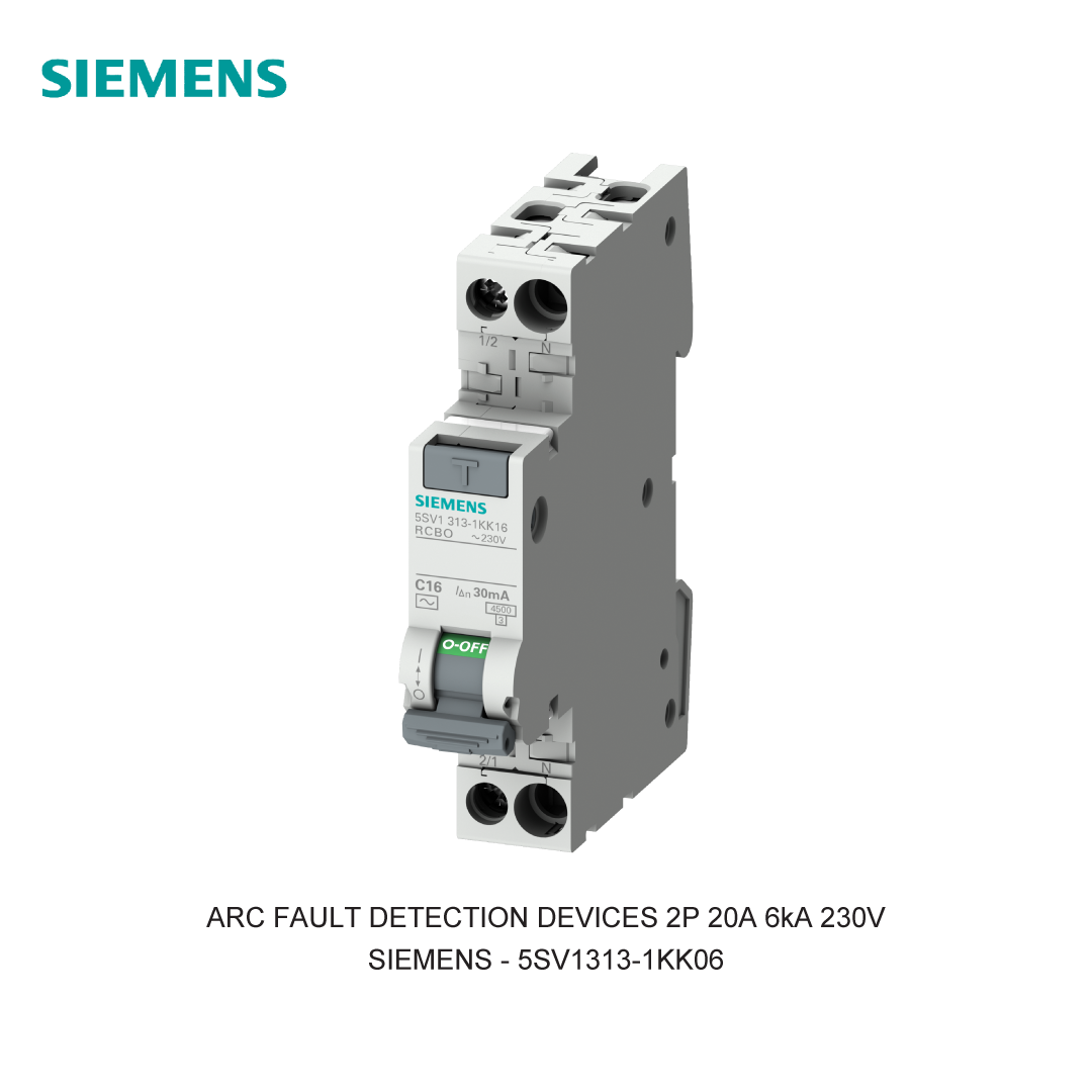 ARC FAULT DETECTION DEVICES 2P 20A 6kA 230V