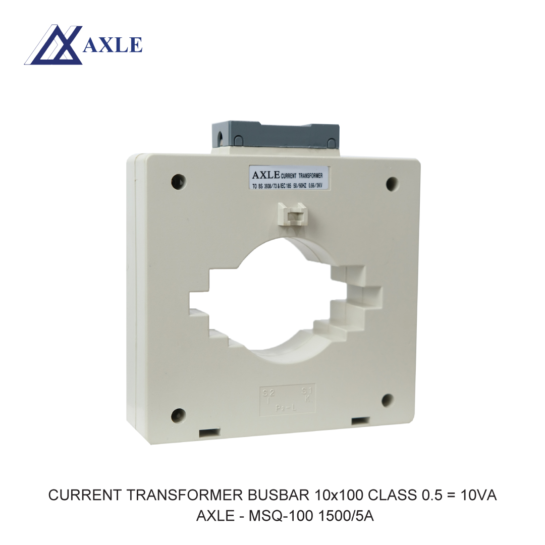 AXLE CURRENT TRANSFORMER BUSBAR 10X100 CLASS 0.5 = 10VA