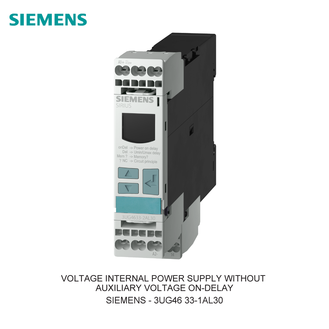 VOLTAGE INTERNAL POWER SUPPLY WITHOUT AUXILIARY VOLTAGE ON-DELAY
