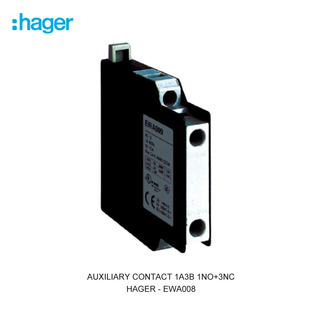 AUXILIARY CONTACT 1A3B 1NO+3NC