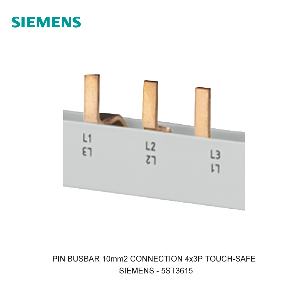 PIN BUSBAR 10mm2 CONNECTION 4x3P TOUCH-SAFE