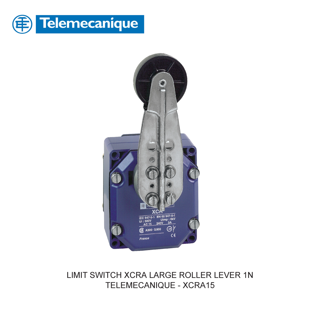 LIMIT SWITCH XCRA LARGE ROLLER LEVER 1N