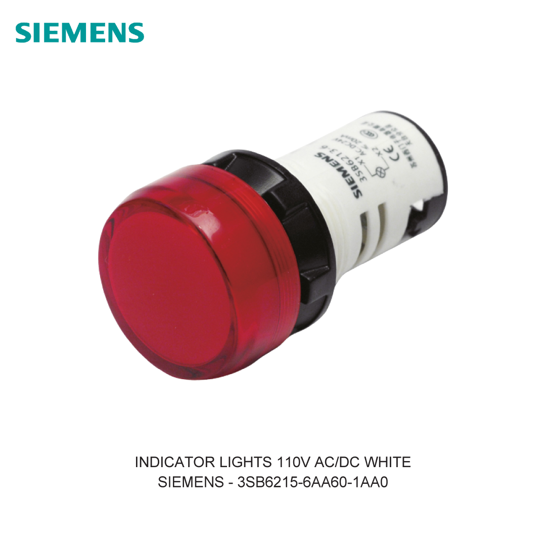 INDICATOR LIGHTS 110V AC/DC WHITE