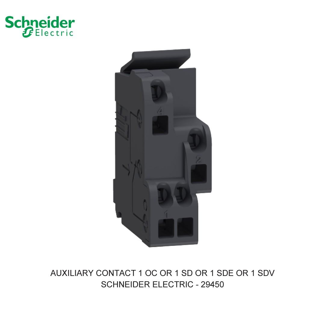 AUXILIARY CONTACT 1 OC OR 1 SD OR 1 SDE OR 1 SDV