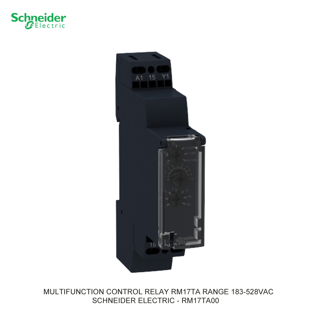 MULTIFUNCTION CONTROL RELAY RM17TA RANGE 183-528VAC SCHNEIDER ELECTRIC