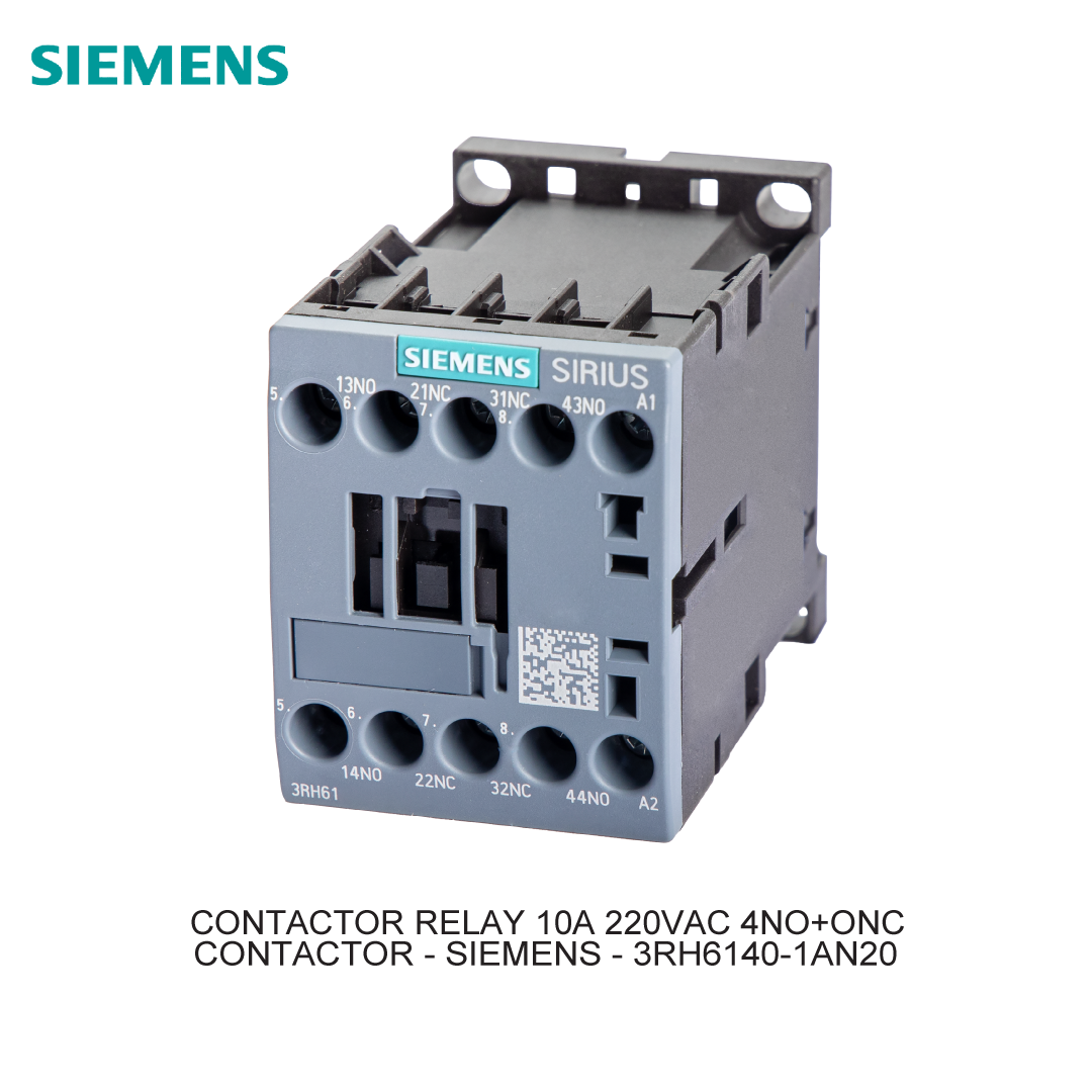 CONTACTOR RELAY 10A 220VAC 4NO+ONC