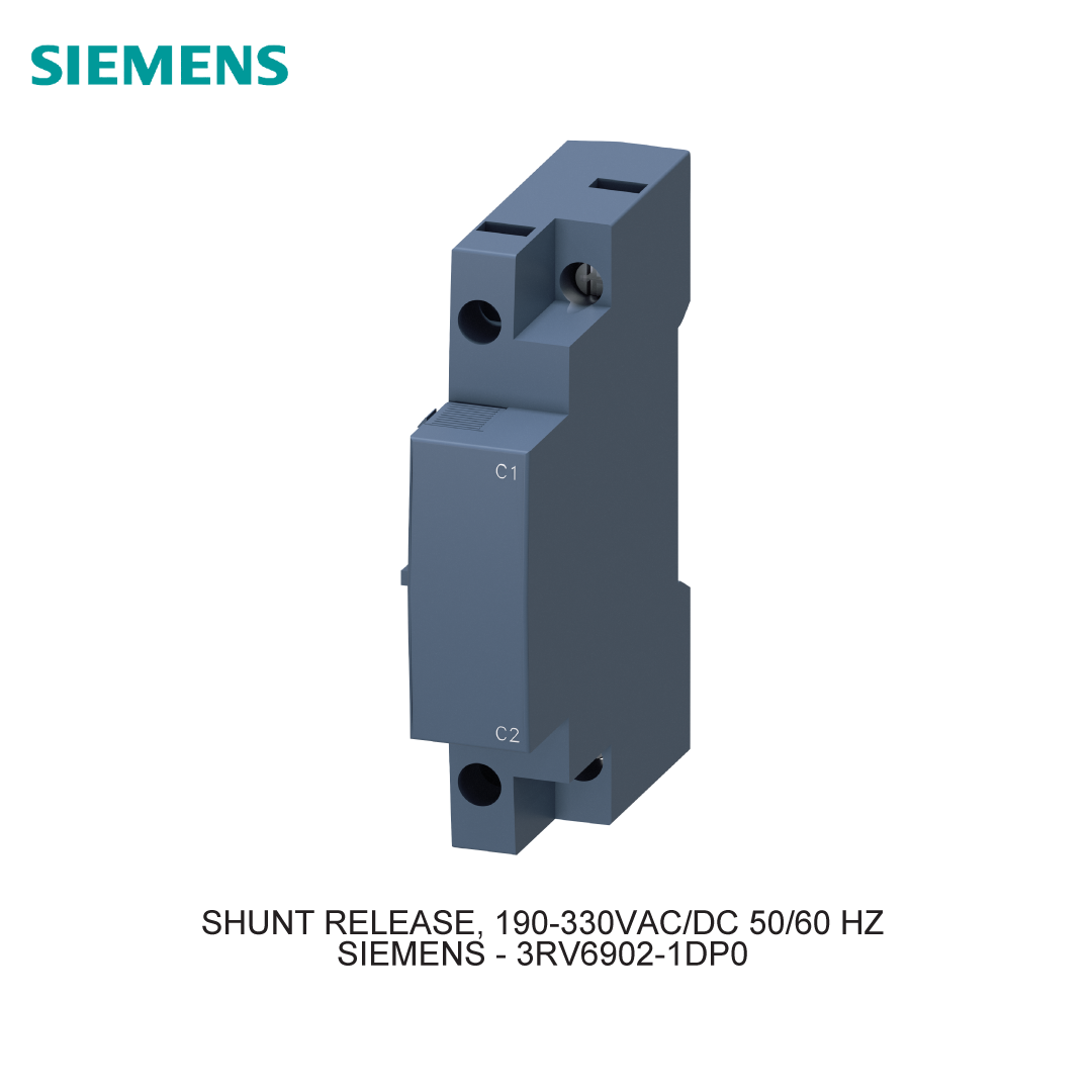SHUNT RELEASE, 190-330V AC/DC 50/60 HZ